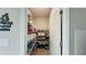 Walk-in pantry offers ample storage with rows of white metal shelving and easy access at 12661 Oak Hill Way, Parrish, FL 34219
