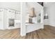 Modern kitchen with a large island and high-end appliances at 2318 Bay St, Sarasota, FL 34237