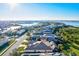 Aerial view of waterfront homes in a luxurious community at 5130 Tidewater Preserve Blvd, Bradenton, FL 34208