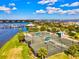 Community tennis courts with waterfront views at 5130 Tidewater Preserve Blvd, Bradenton, FL 34208