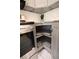 Corner cabinet details showcasing additional storage space at 4105 33Rd Avenue W Dr # 4105, Bradenton, FL 34205