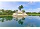 Reflective sign for Heritage Harbour entrance at 115 Winding River Trl, Bradenton, FL 34212
