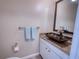 Modern bathroom with updated sink and fixtures at 947 Sunridge Way # A-3, Sarasota, FL 34234