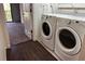 Convenient laundry room with washer and dryer at 947 Sunridge Way # A-3, Sarasota, FL 34234