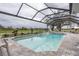 Enclosed pool area with patio, offering a relaxing escape at 3630 Verna Rd, Myakka City, FL 34251