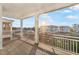 Spacious screened balcony overlooking the water at 4322 Marina View Way, Cortez, FL 34215