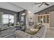 Elegant living room boasting ample natural light and built-in shelving at 5234 Cooper Ter, Port Charlotte, FL 33981