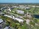 Aerial view of community highlighting landscaping and golf course at 4480 Ironwood Cir # 202A, Bradenton, FL 34209