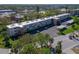 Aerial view of condo building, highlighting a specific unit at 4480 Ironwood Cir # 202A, Bradenton, FL 34209