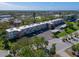 Aerial view of condo building and its surroundings at 4480 Ironwood Cir # 202A, Bradenton, FL 34209