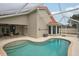 Private screened pool with spacious deck at 5296 White Sand Ne Cir, St Petersburg, FL 33703