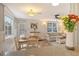 Bright dining area with a table for four, near the kitchen at 114 31St St, Holmes Beach, FL 34217