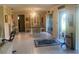 Spacious dining area with large windows and tile floors at 449 Botticelli Dr # 449, Nokomis, FL 34275