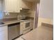 Bright kitchen with updated countertops and appliances at 449 Botticelli Dr # 449, Nokomis, FL 34275