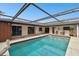 Relaxing screened pool area, perfect for entertaining at 117 Hillcrest Dr, Bradenton, FL 34209