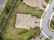 Bird's-eye view of a house and its surrounding neighborhood at 5450 Fairfield Blvd, Bradenton, FL 34203