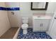 Updated bathroom with shower, toilet and vanity at 5310 26Th W St # 2703, Bradenton, FL 34207