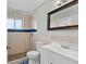Updated bathroom with shower, toilet and vanity at 5310 26Th W St # 2703, Bradenton, FL 34207