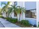 Condo building exterior, showcasing landscaping and building details at 5310 26Th W St # 2703, Bradenton, FL 34207