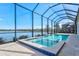 Stunning pool and spa overlooking lake at 333 Bocelli Dr, Nokomis, FL 34275