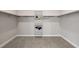 Spacious walk-in closet with custom shelving at 333 Bocelli Dr, Nokomis, FL 34275