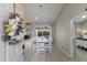 Bright dining room with sliding doors leading to the pool area at 4135 Dover E Dr, Bradenton, FL 34203