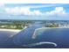 Aerial shot showcasing inlet, beach, and residential areas at 980 Cooper St # 302, Venice, FL 34285