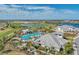 Luxury community boasts resort-style pool, clubhouse, and golf course at 3121 Tolmino Ct, Bradenton, FL 34211