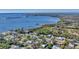 Wide shot of waterfront homes and lush tropical landscape at 602 84Th Nw St, Bradenton, FL 34209