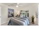 Guest bedroom with coastal decor and natural light at 602 84Th Nw St, Bradenton, FL 34209