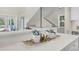 Kitchen island with white quartz countertop and decorative accents at 602 84Th Nw St, Bradenton, FL 34209