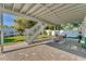 Brick paved patio below a covered deck at 602 84Th Nw St, Bradenton, FL 34209