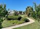 Landscaped walking path in a residential community at 5910 Red Mangrove Ln, Bradenton, FL 34210