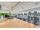 Fitness center featuring modern cardio and weight equipment at 535 Sanctuary Dr # A202, Longboat Key, FL 34228