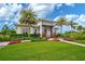 Community clubhouse with landscaping and plenty of parking at 4734 Tortona Ct, Bradenton, FL 34211