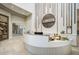Spa reception area with modern design and wood accents at 4734 Tortona Ct, Bradenton, FL 34211