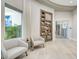 Relaxing spa waiting area with comfortable seating at 4734 Tortona Ct, Bradenton, FL 34211