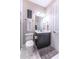 Modern bathroom with a toilet, shower, and vanity at 4747 Motta Ct, Bradenton, FL 34211