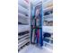 Large walk-in closet with ample shelving and hanging space at 4747 Motta Ct, Bradenton, FL 34211