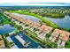 Luxury community, lakefront homes, and lush landscaping at 7914 Grand Estuary Trl # 102, Bradenton, FL 34212