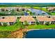 Aerial view of community and waterfront property at 7914 Grand Estuary Trl # 102, Bradenton, FL 34212