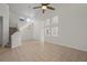 Two-story dining room with tile floors and open floorplan at 4028 Mira Lago Dr, Sarasota, FL 34238