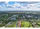 Aerial view of community with lush landscaping at 6241 Timberlake Dr # D7, Sarasota, FL 34243