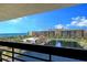 Balcony view of ocean, resort, pond, fountain at 1095 Gulf Of Mexico Dr # 502, Longboat Key, FL 34228