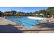 Community swimming pool featuring lap lanes and recreational area at 12240 Thornhill Ct, Lakewood Ranch, FL 34202