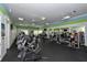 Well-equipped fitness center with various exercise machines at 21205 Holmes Cir, Venice, FL 34293