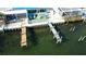 Waterfront property with dock and patio at 23 Seaside Ct, Holmes Beach, FL 34217