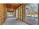Home under construction, showing interior framing and exterior views at 515 S Washington Dr, Sarasota, FL 34236