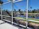 Screened porch overlooking the canal at 1732 Boca Raton Ct, Punta Gorda, FL 33950