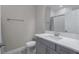 Clean bathroom with vanity and a shower/tub combo at 12513 Oak Hill Way, Parrish, FL 34219